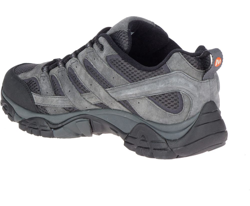 Buty Trekkingowe Merrell Męskie Szare - Moab 2 Ventilator - 209756-VCG